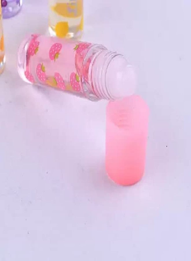 Elecsera Transparent & Moisturizing Lip Makeup Skin Care Fruit (Pack of: 6, 21.6 g) Multicolor - Image 2