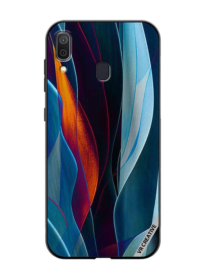 VR CREATIVE Protective Case Cover For Samsung Galaxy A30 Texture Design Multicolour - Image 1