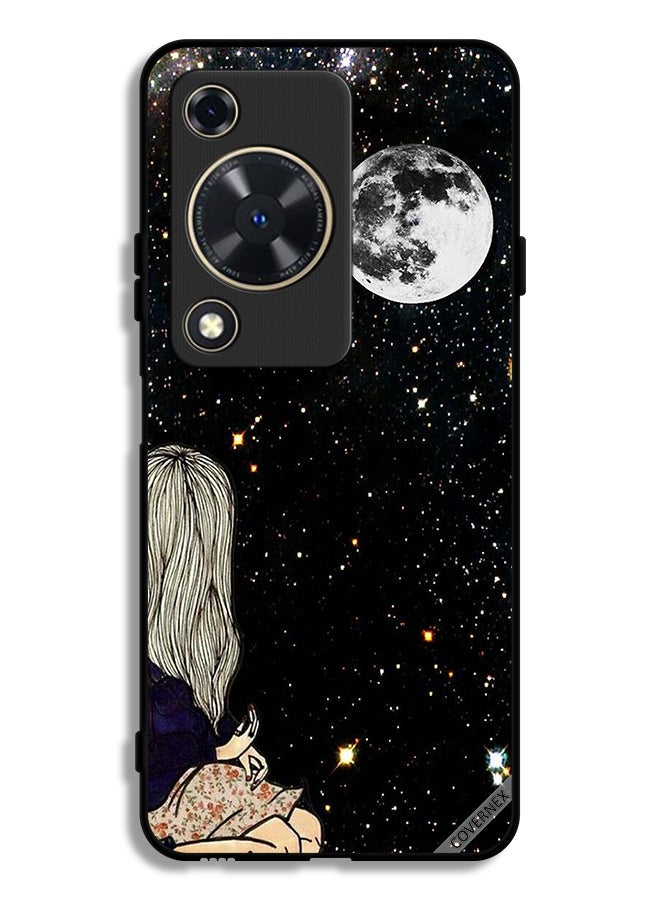 Covernex Huawei Nova Y72S Protective Case Cover Looking To Moon