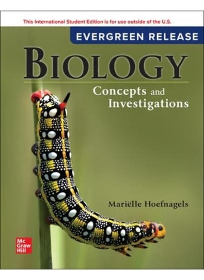 BIOLOGY: CONCEPTS AND INVESTIGATIONS: 2024 RELEASE 