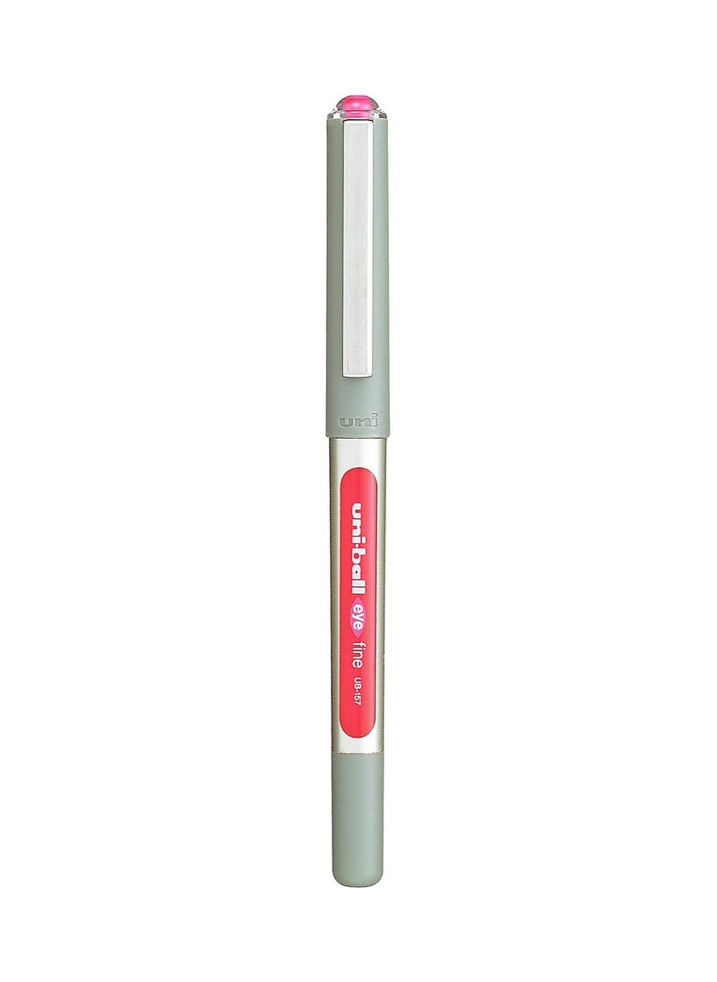 Uniball uni-ball Eye UB157 Roller Pen (Pink Ink, Pack of 3)  - Image 2