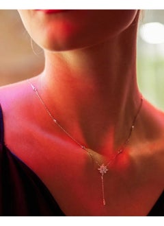 Round & Marquise Stone Necklace