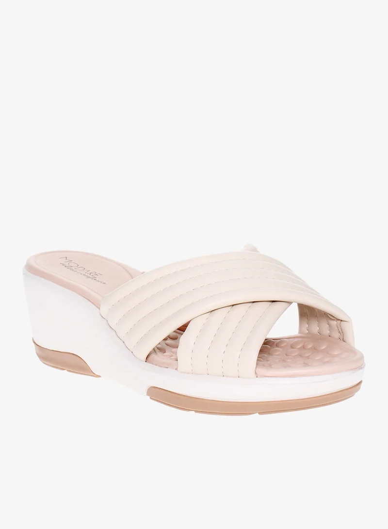 مودار صنادل بكعب إسفيني للنساء - صنادل أنيقة بكعب إسفيني للبنات وللارتداء اليومي