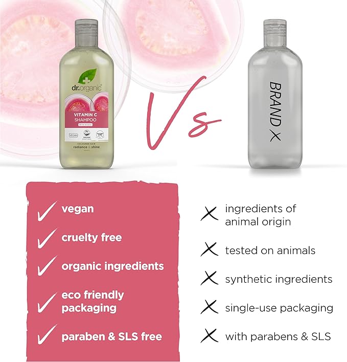 dr.organic شامبو دكتور أورجانيك بالصبار مهدئ لجميع أنواع الشعر طبيعي نباتي خالي من القسوة خالي من البارابين وخالي من SLS معبأ في بلاستيك معاد تدويره معتمد عضوي 265 مل قد يختلف التعبئة والتغليف - Image 4
