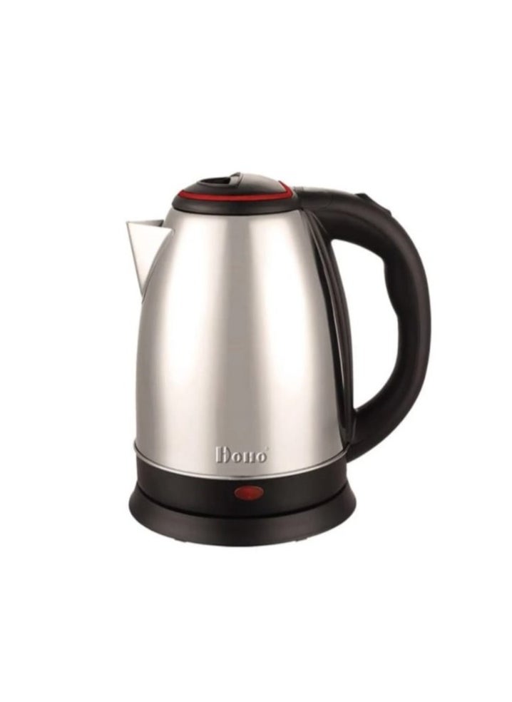 Hoho Kettle 1.5L 1500W with boil dry protection, it automatically stops working if the water is used up or if there is no water to fill.