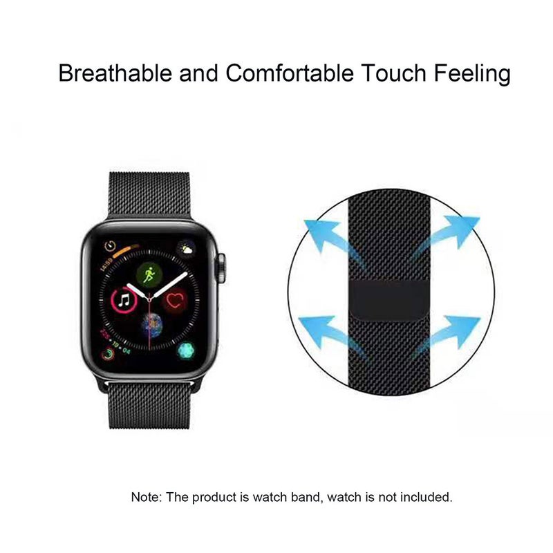 Milanese Loop Band Strap Compatible with Apple Watch 6 5 Stainless Steel Watch Band 42MM 44MM Iwatch Series Bracelet Accessories WatchBand - Image 2