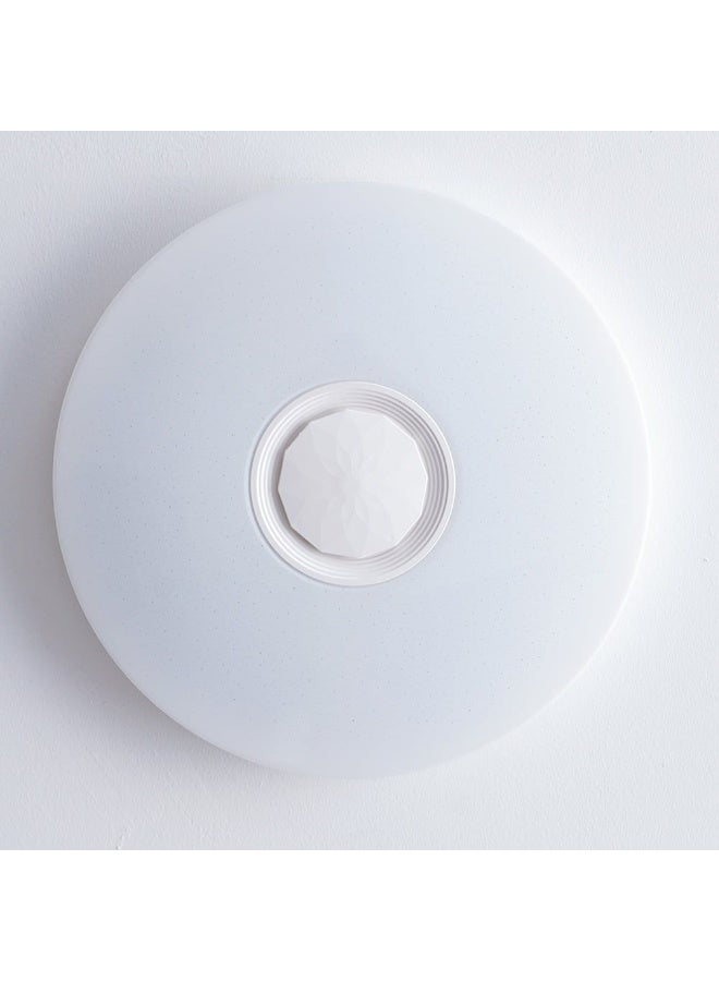 Milano 72W LED Ceiling Light With RGB And Bluetooth Speaker, Modern Room Light For Music And Colour Effects - Image 1
