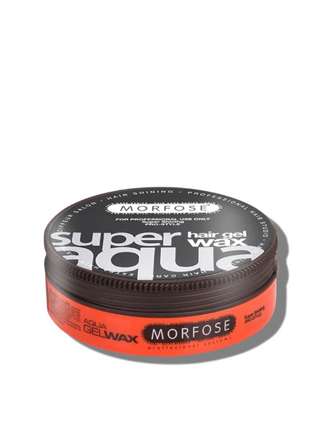 MORFOSE Super Aqua Hair Gel Wax with Strong Flexible 4 Hold, All Day Long, Hair Wax for Women and Men, Edge Wax, Gel Wax, Manage Flyaways, and Curls, Mango Scent, 5.92 Fl. Oz - Image 1