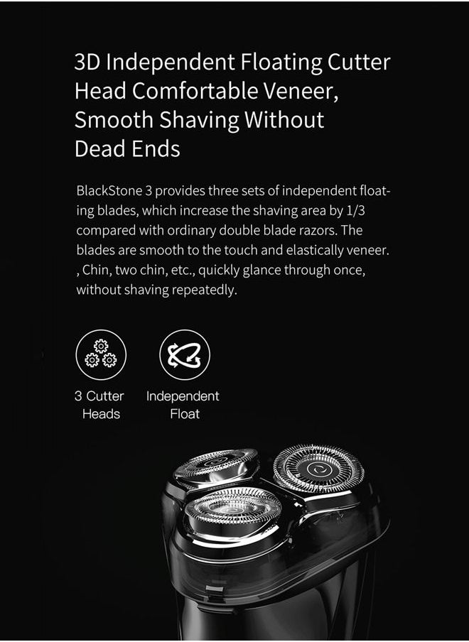 ENCHEN Face Hair Remover USB Groomer Waterproof Rotary Razor Beard Trimmer Electric Shaver for Men With Digital Display  - Image 5