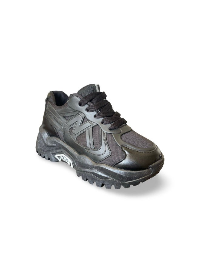 Vbranda Fashion Sneaker For Women L-640-BLACK  - Image 2