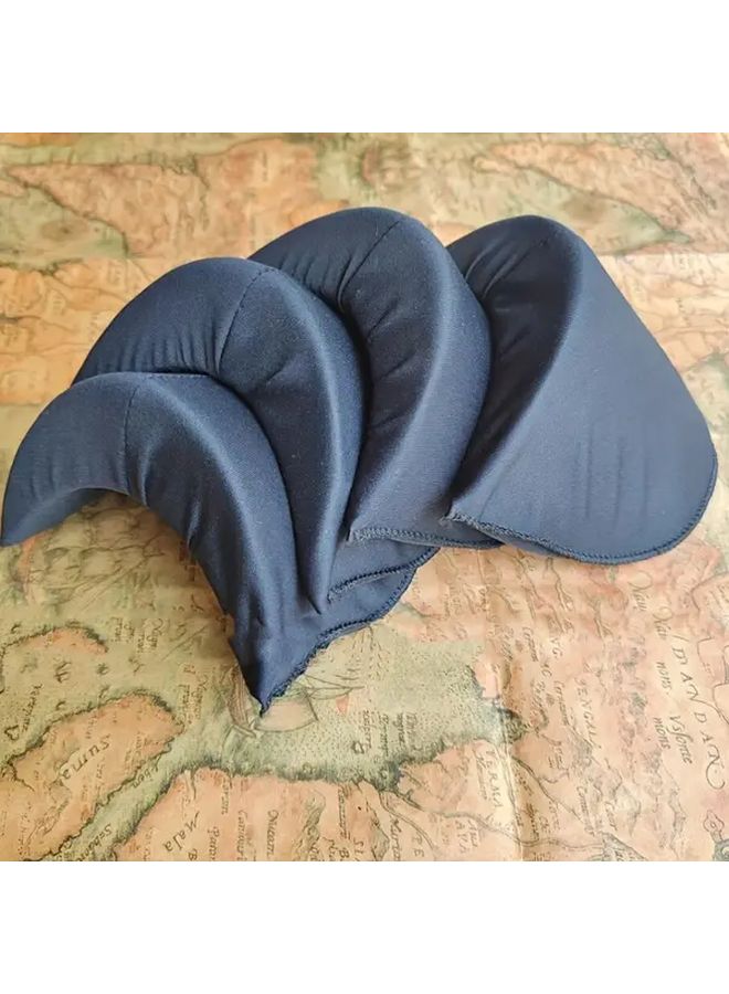 Black 35mm Thickened Shoulder Pads for Sewing DIY Jackets Wedding T Shirts - Image 3
