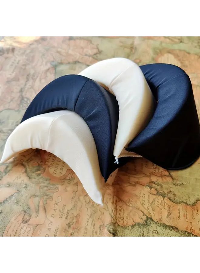 Black 35mm Thickened Shoulder Pads for Sewing DIY Jackets Wedding T Shirts - Image 2