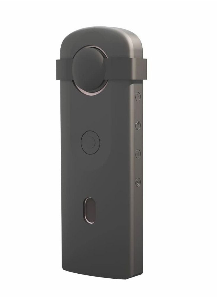 Y&D Silicone Camera Case for Ricoh Theta SC2 360 Cameras with Lens Protective Cover, Action Accessories Protection (Black)  - Image 4