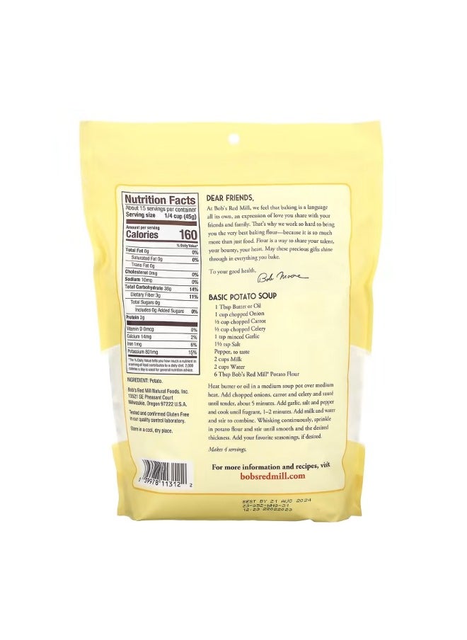 Bob's Red Mill Super Fine Potato Flour 1 lb 8 oz 680 g  - Image 2