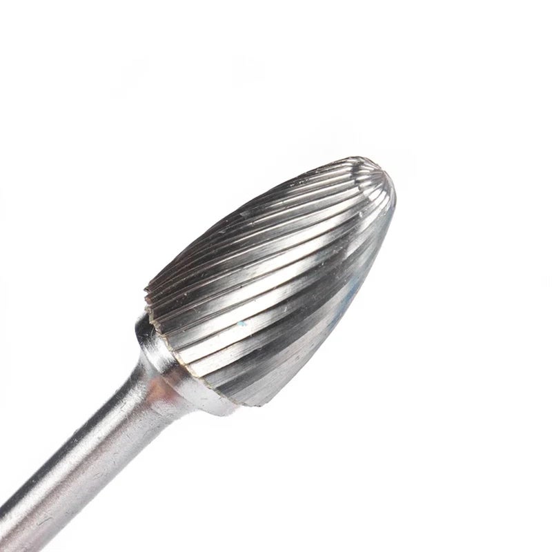 6mm كربيد التنغستن ملف دوار نوع F رأس بور للمعادن نحت الخشب طحن F0818M06 - Image 2