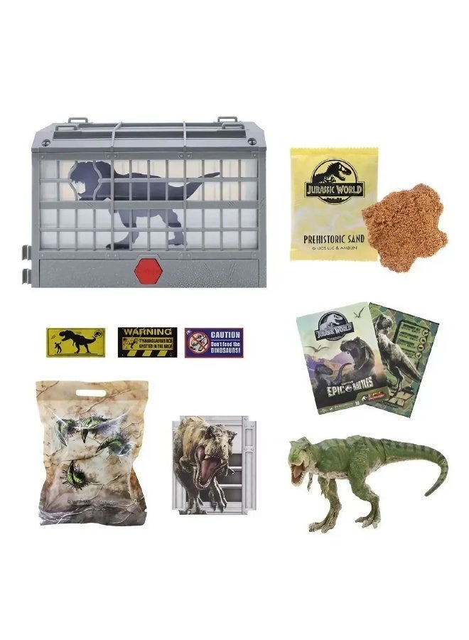 JURASSIC WORLD Rebirth Epic Battles Rumble Cage Playset - Image 2