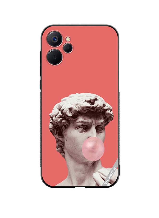 VR CREATIVE - Protective Case Cover For Realme 9i 5G Gum, Estetichs, Retrowave Design Multicolour - Image 1