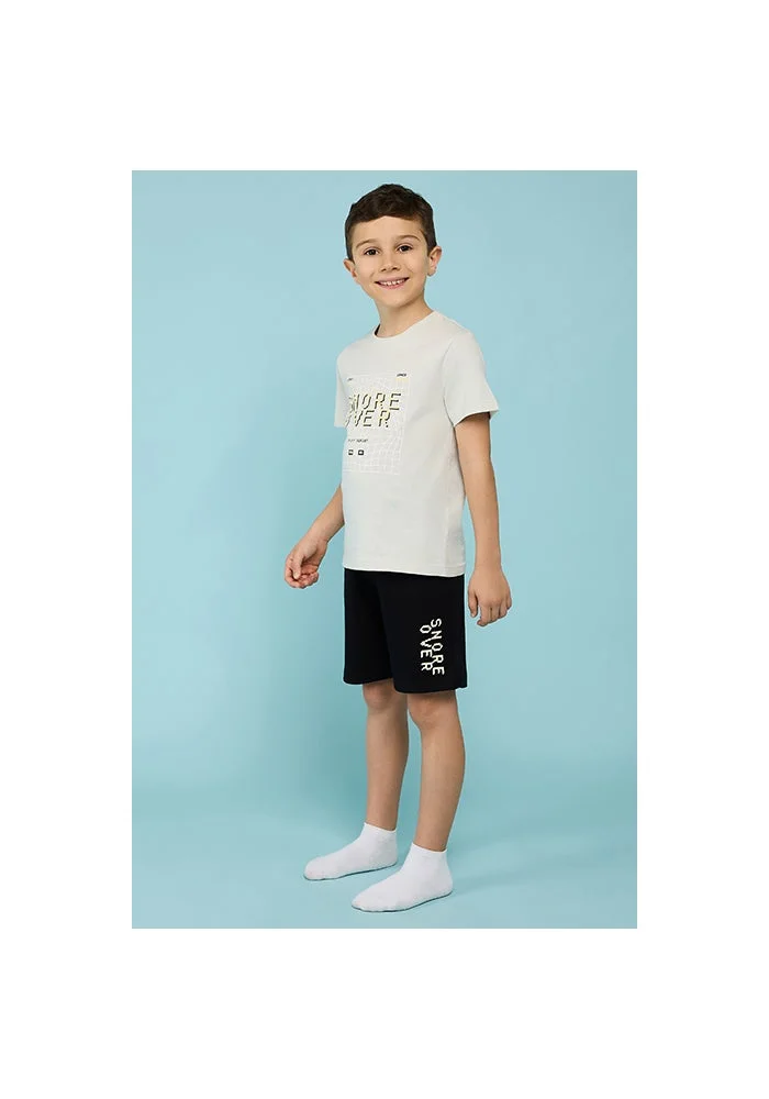R&b Printed Shorts Pyjama Set
