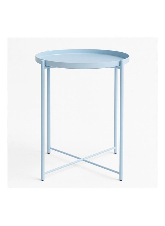 YI ONE Corner Table – Round Metal Side Table for Sofa, Bed, Office & Home Use - Image 3