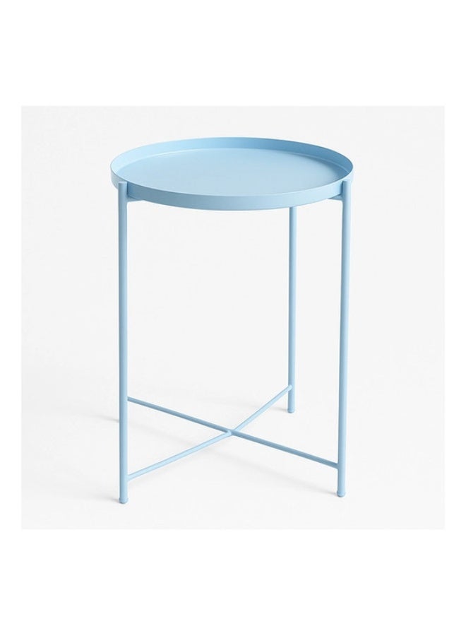 YI ONE Corner Table – Round Metal Side Table for Sofa, Bed, Office & Home Use - Image 5