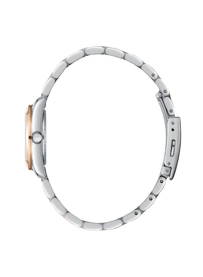 Lee Cooper ساعة يد معدنية أنالوج للنساء LC08190.520 - 28 مم - Image 3