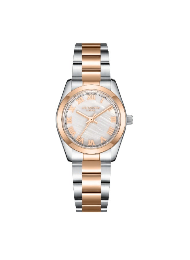 Lee Cooper ساعة يد معدنية أنالوج للنساء LC08190.520 - 28 مم - Image 1