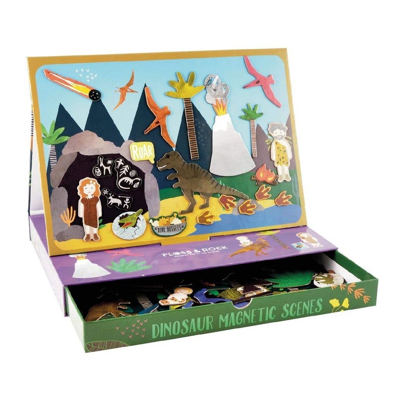 Floss Rock 41P3644 Dino Magnetic Play Scenes - Image 3