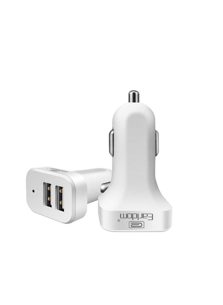 Earldom - USB Smart Car Fast Charger with 1 meter Cable 2.4A Android Mobiles and Tablets - Image 1