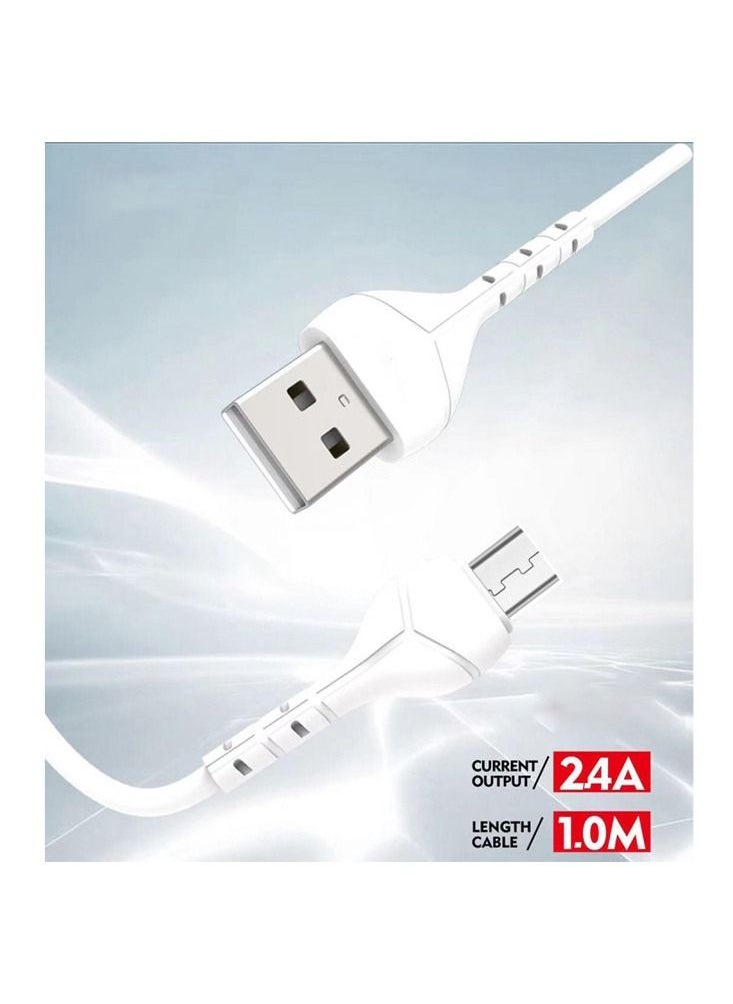Earldom - USB Smart Car Fast Charger with 1 meter Cable 2.4A Android Mobiles and Tablets - Image 1