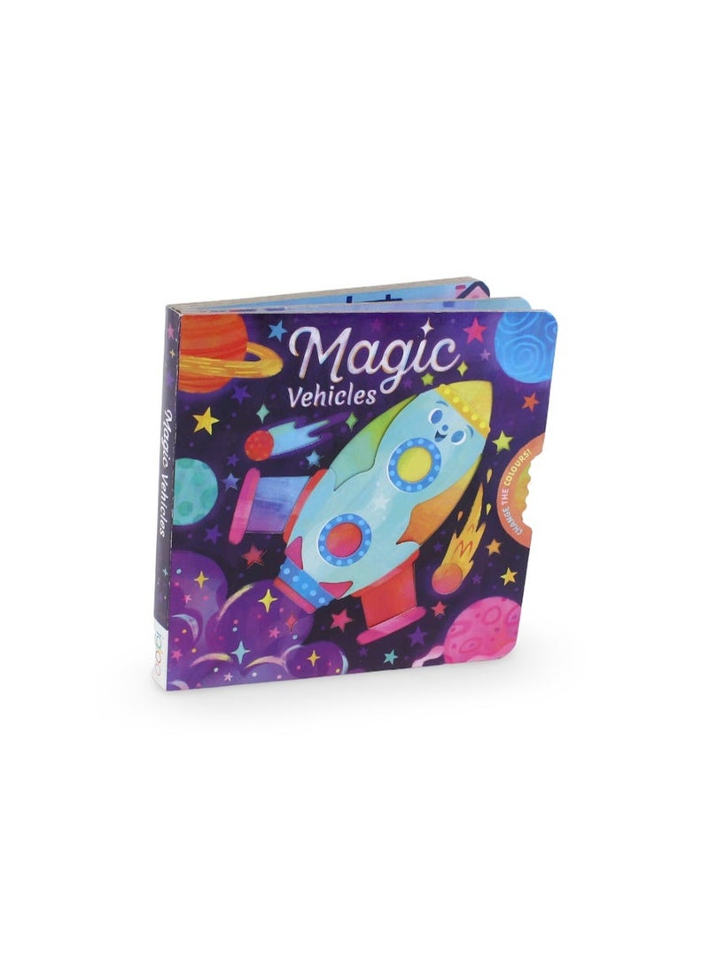 Igloo Books Magic Vehicles Animals Board Book - Image 1