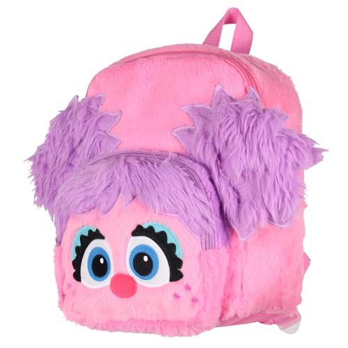 INTIMO Sesame Street Plush Furry Abby Cadabby Smile Face 12 Inch Backpack For Daily Use - Image 2