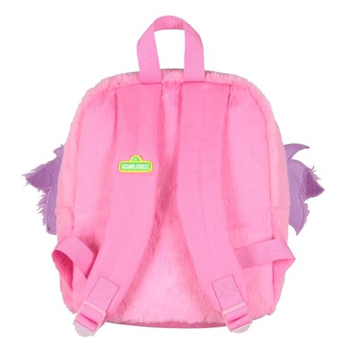 INTIMO Sesame Street Plush Furry Abby Cadabby Smile Face 12 Inch Backpack For Daily Use - Image 5