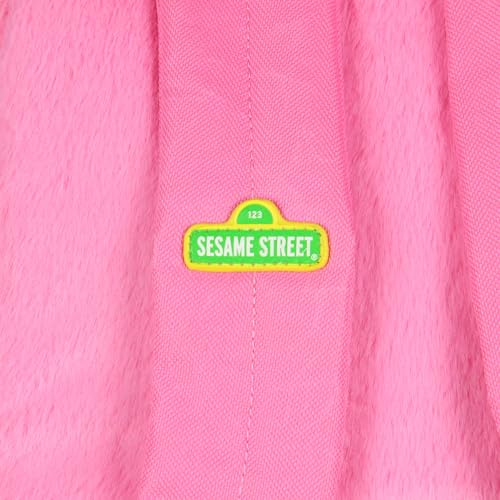 INTIMO Sesame Street Plush Furry Abby Cadabby Smile Face 12 Inch Backpack For Daily Use - Image 3