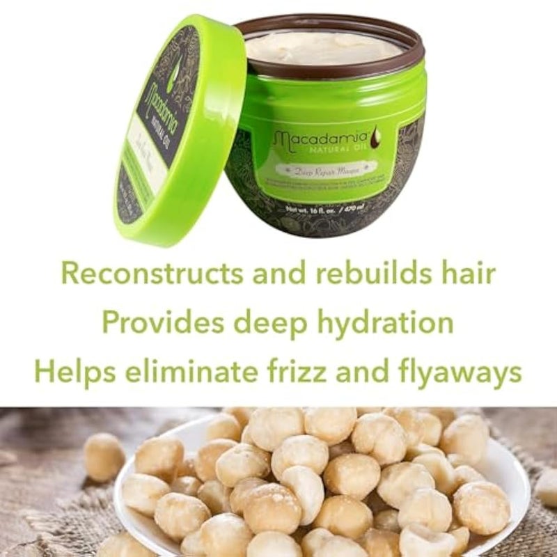 Macadamia Natural Oil Deep Repair Masque, 470 ml - Image 5
