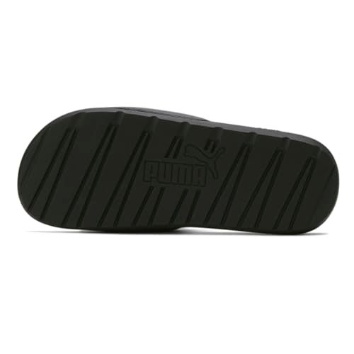 PUMA Men's COOL CAT 2.0 Slide Sandals, PUMA Black-PUMA Red-PUMA Red, 9 - Image 5