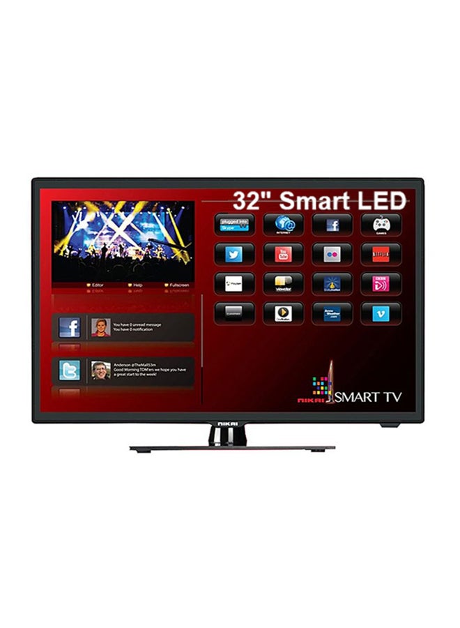 32-Inch Smart LED Television NTV3200SLEDT Black