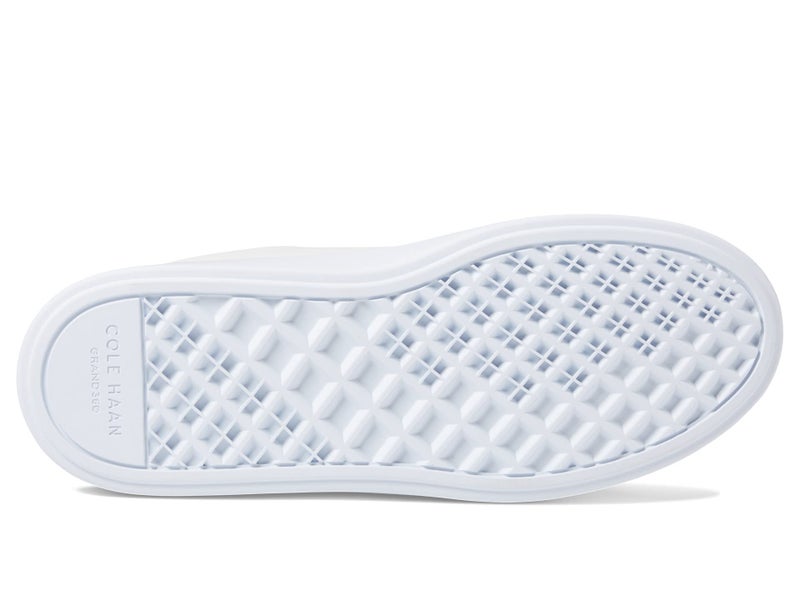 COLE HAAN حذاء كول هان النسائي غراند كروس كورت اليومي، أبيض/أرجنتو، 7.5 - Image 3