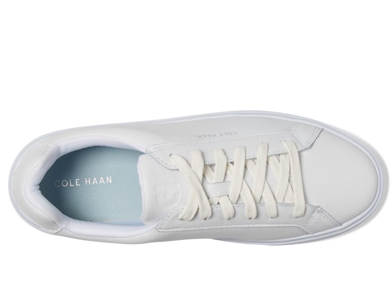 COLE HAAN حذاء كول هان النسائي غراند كروس كورت اليومي، أبيض/أرجنتو، 7.5 - Image 2