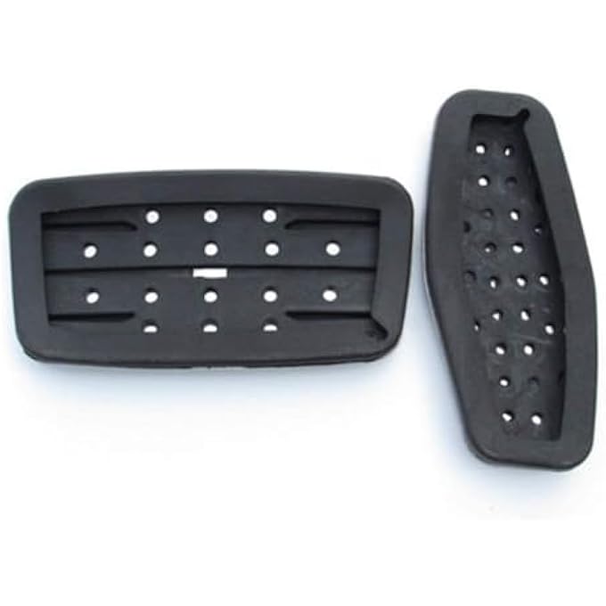 For Chevrolet Chevy Silverado Accessories 2019-2020 2021 Automatic Transmission Non-Slip Metal Rubber Brake Foot Car Gas Pedal Cover Trim 2pcs (Pedal) - Image 5