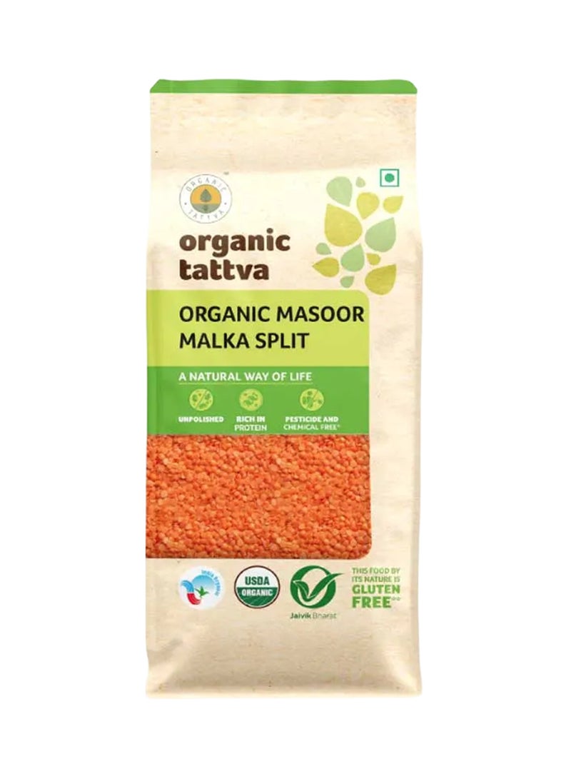 Organic Tattva Organic Masoor Dal Split Red Lentil - Image 1