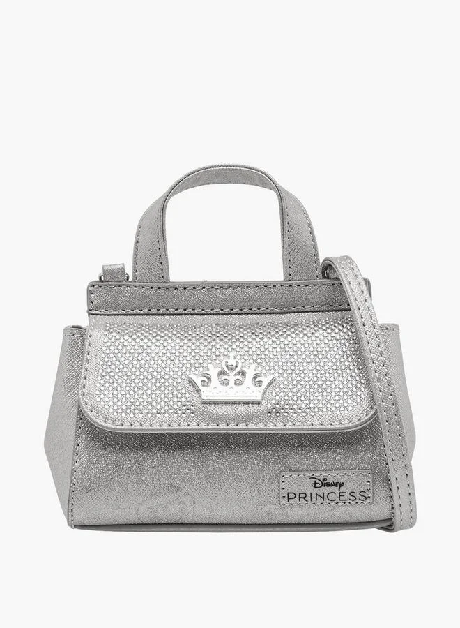 ديزني Embellished Crossbody Bag with Flap Closure