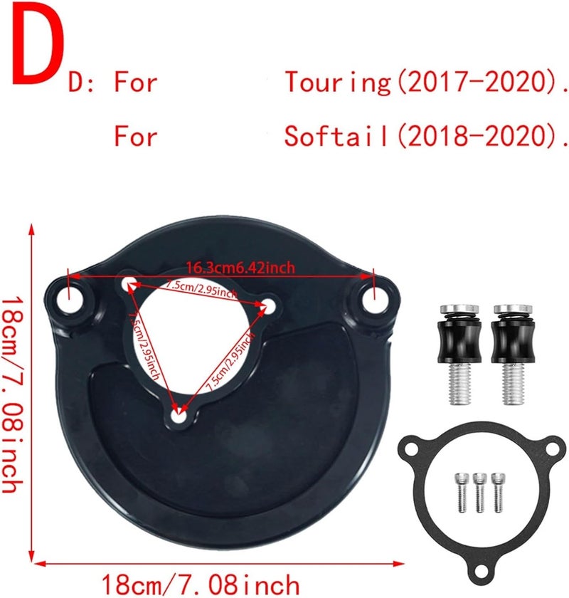 Wivplex Clear Air Cleaner Filter Kit for Harley Motorcycles - Image 3