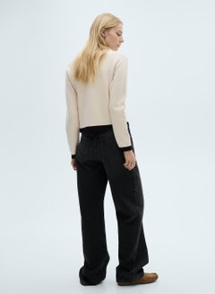 MANGO Knitted Jacket With Jewel Buttons  - Image 2