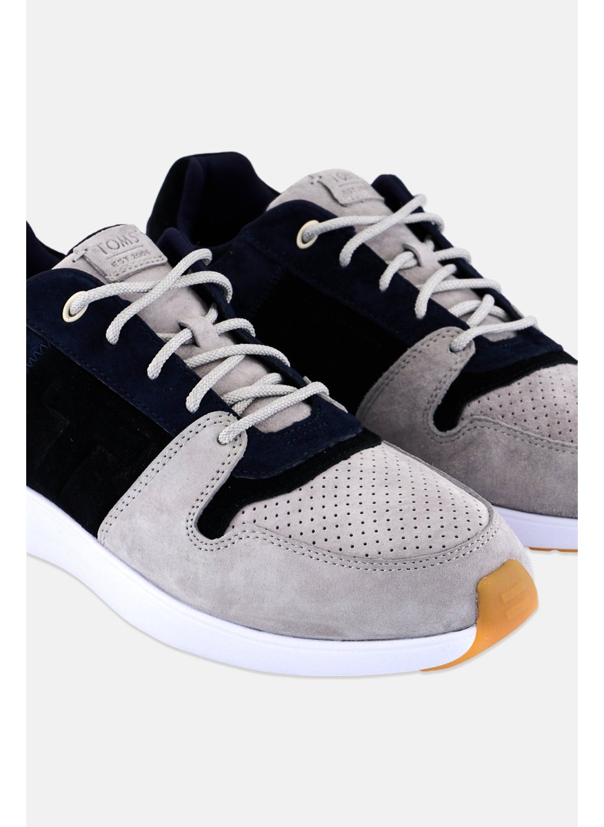 TOMS - Men Arroyo Lace Up Casual Shoes, Light Grey - Image 1