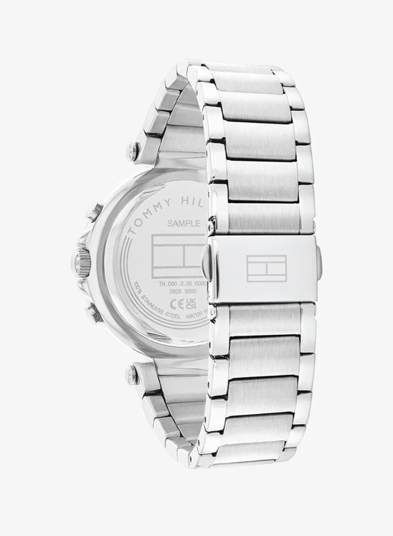 TOMMY HILFIGER Analogue Multifunction Watch with Steel Bracelet
