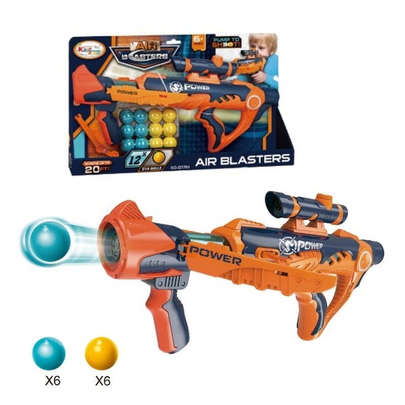 King Sport - Air Blaster Foam Balls 12 Pieces - Q7704