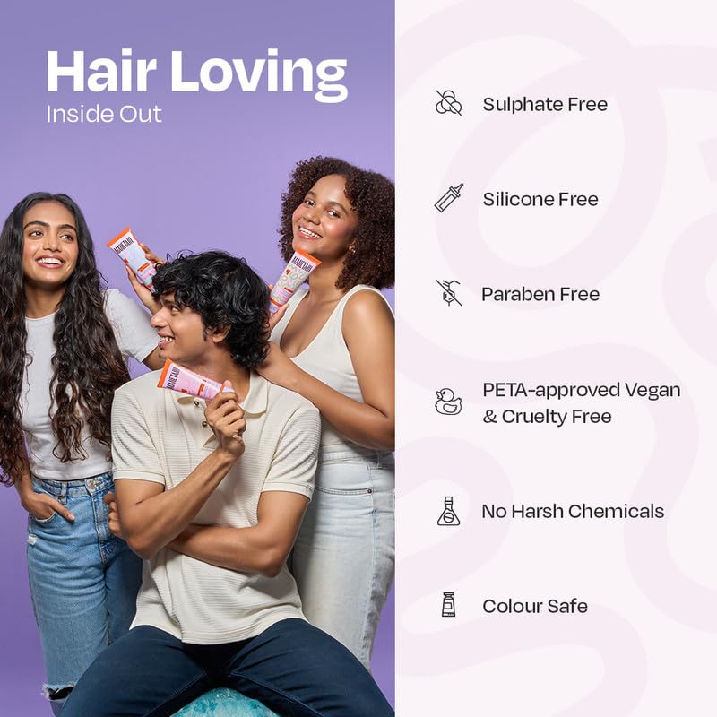 Manetain Co-Wash for Curly Hair - 100ml | 2 in 1 Shampoo & Conditioner | Non-foaming | Sulphate and Paraben Free | CG Friendly | Suitable for Dry and Frizzy Hair - Image 4