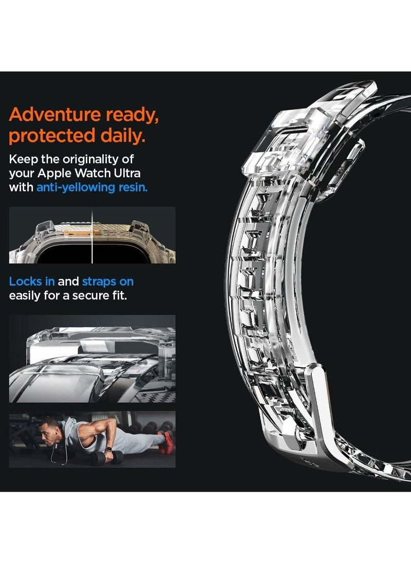 Compatible for Apple Watch Band 49mm Crystal Clear Bands for Apple Watch Ultra - Image 4