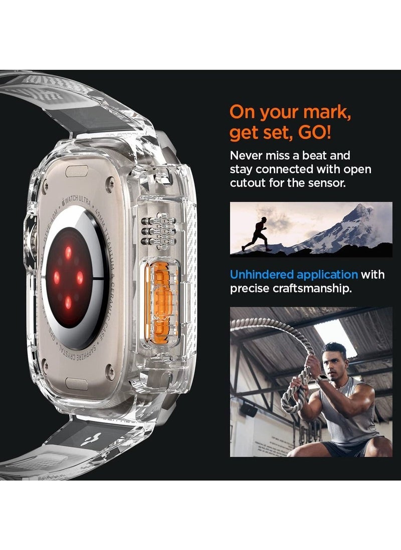 Compatible for Apple Watch Band 49mm Crystal Clear Bands for Apple Watch Ultra - Image 5