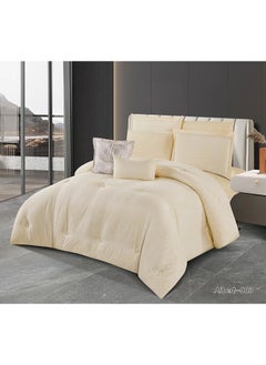 Horse Comforter Set With Soft Silk-Like Jacquard Fabric And A Modern And Distinctive Pattern That Satisfies All Tastes 4 Pieces Single Size